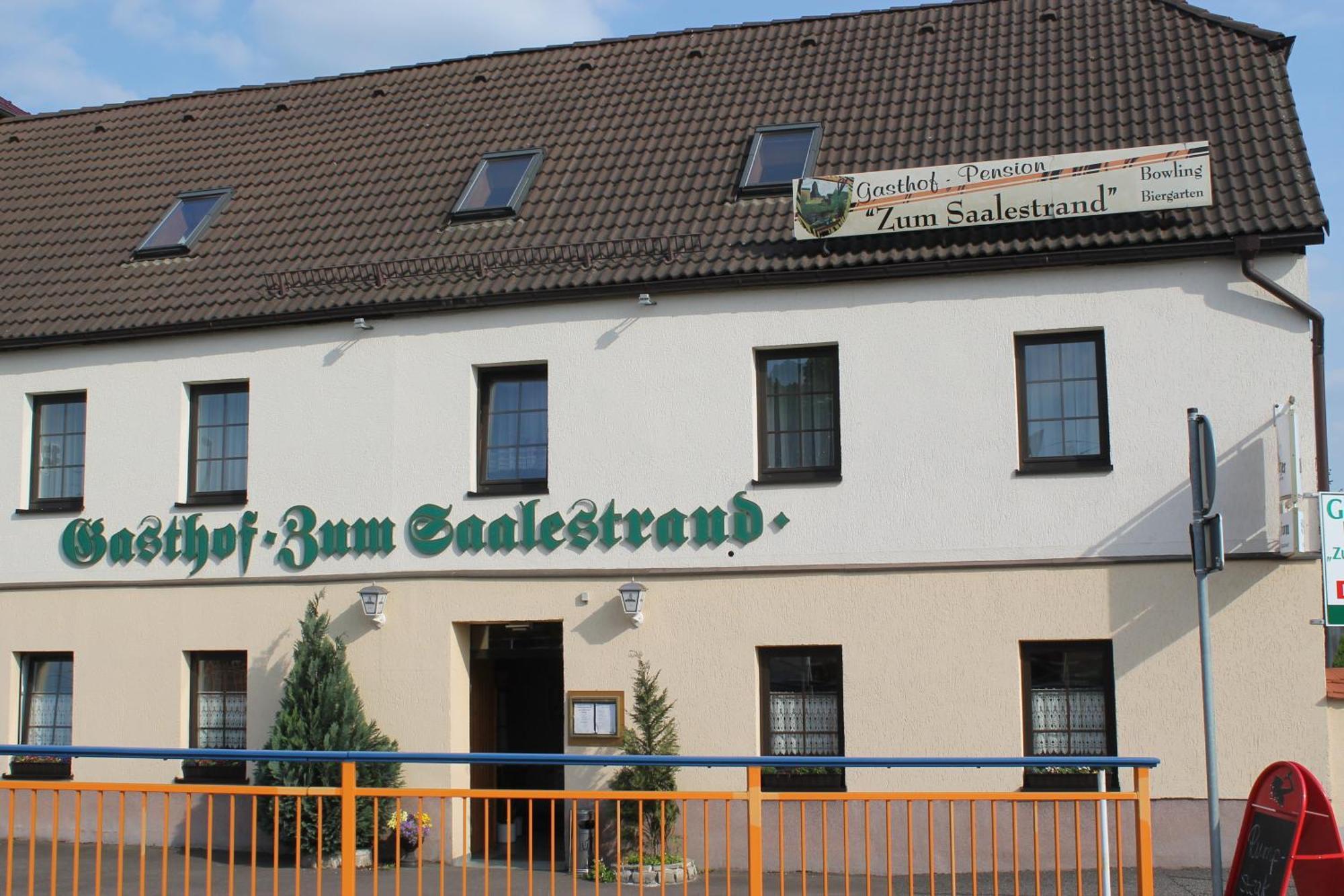 Gasthof & Pension Zum Saalestrand Bad Dürrenberg Екстериор снимка