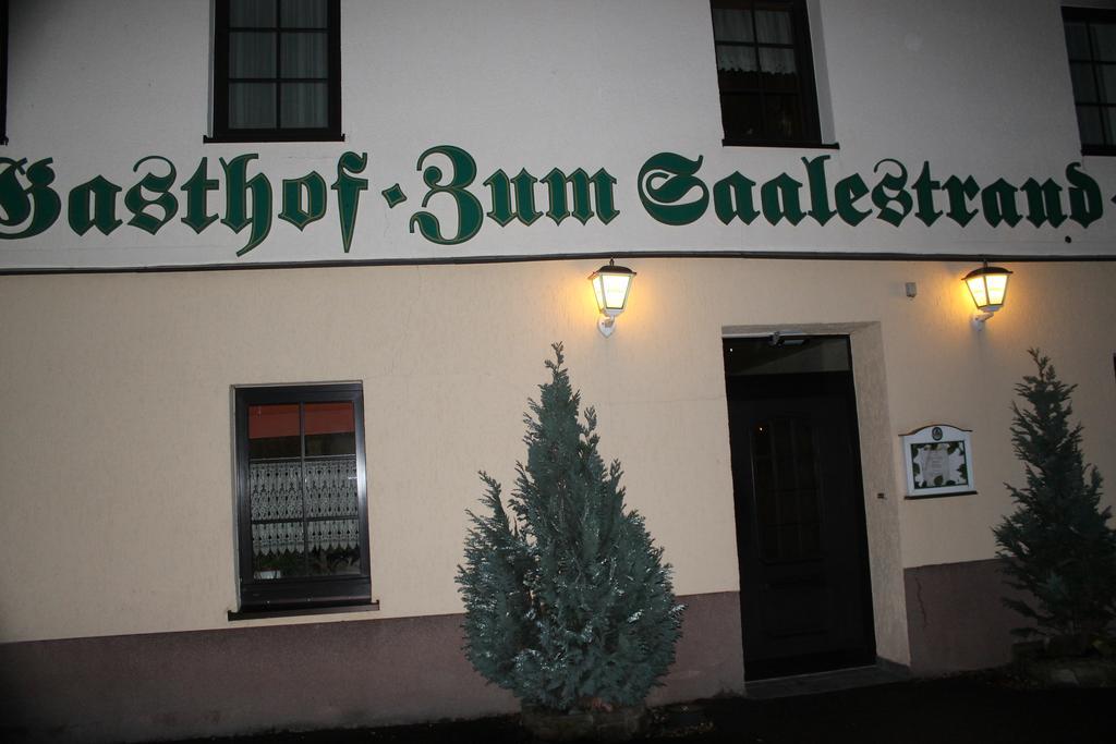 Gasthof & Pension Zum Saalestrand Bad Dürrenberg Екстериор снимка